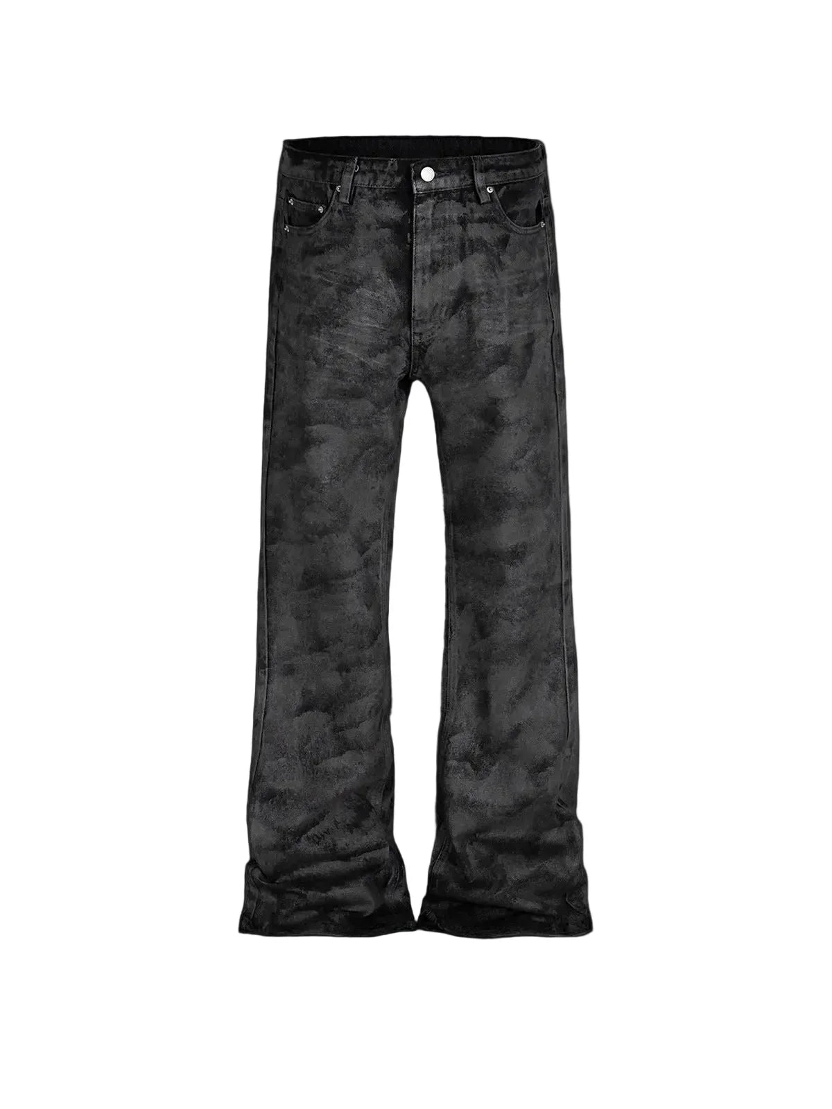 WAXED BORDEUX DENIM