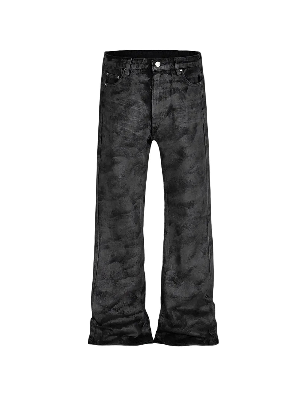 WAXED BORDEUX DENIM