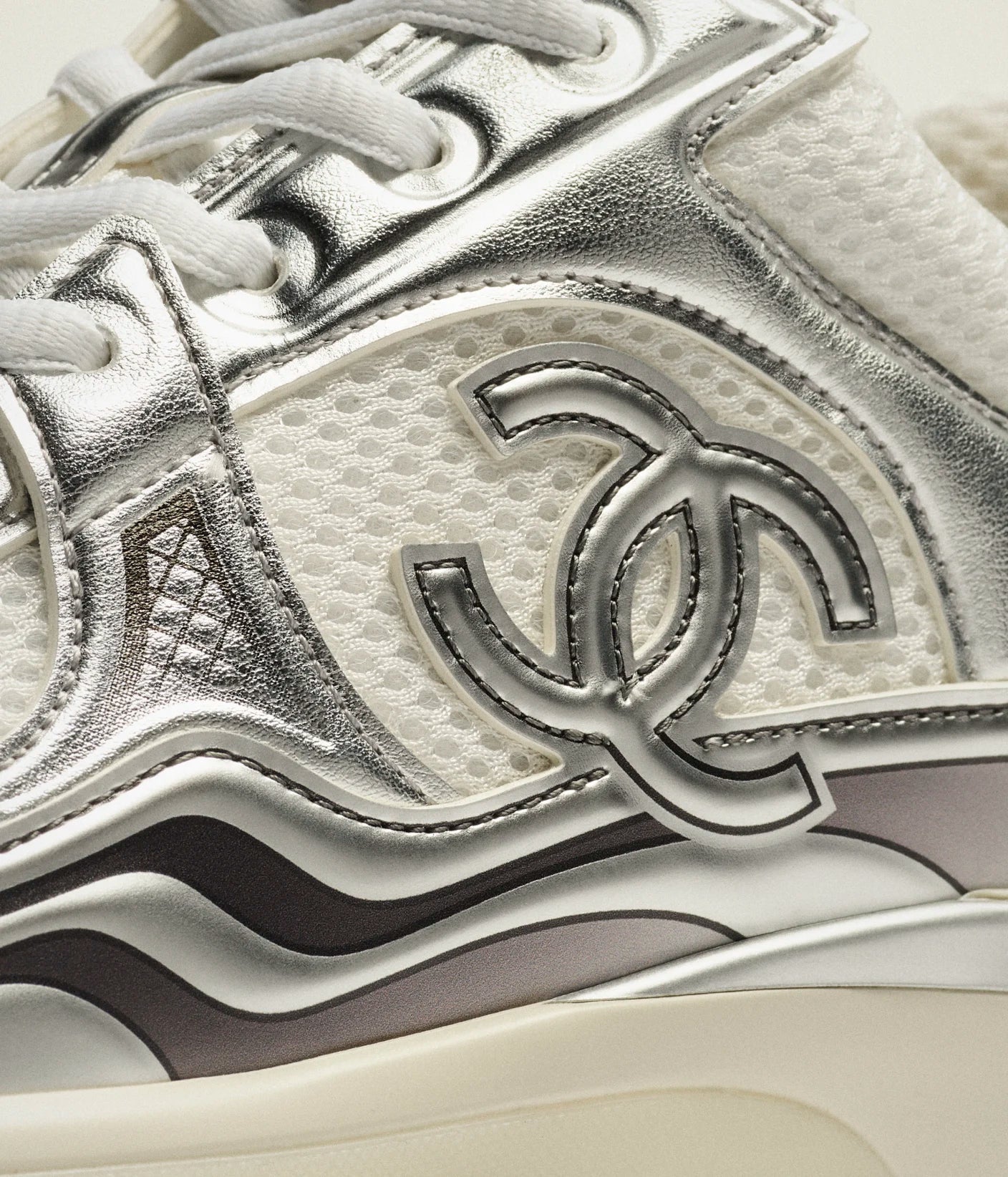 CC SILVER SNEAKER