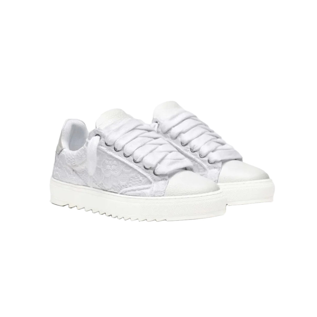 MOÑ BLANC LACED SNEAKER