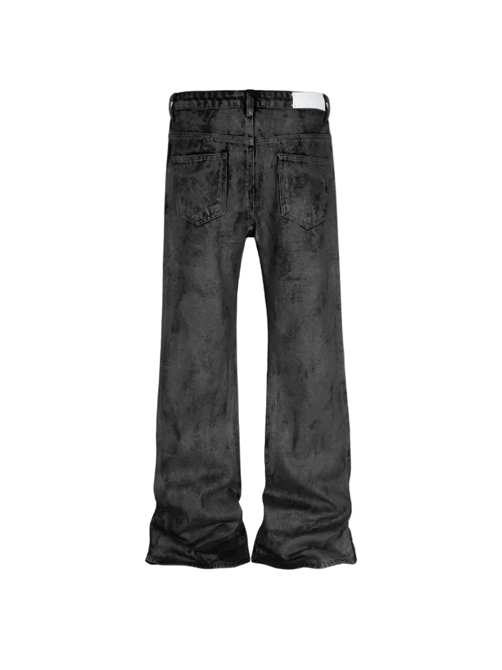 WAXED BORDEUX DENIM